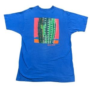 90s Rare Marlboro Wild West Collection Cactus T-shirt Size XL